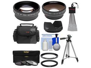 Bower FA-DC67A Adapter Ring for Canon PowerShot SX50, SX520, SX530 & SX60 HS Camera (67mm) with .45x Wide Angle & 2x Telephoto Lenses + 3 UV/ND8/CPL Filter Set + Hood + Case Kit Bower FA-DC67A Adapter Ring for Canon PowerShot SX50, SX520, SX530 & SX60 HS Camera (67mm) with .45x Wide Angle & 2x Telephoto Lenses + 3 UV/ND8/CPL Filter Set + Hood + Case Kit