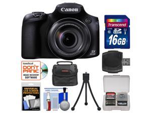 Canon PowerShot SX60 HS Wi-Fi Digital Camera with 16GB Card + Case + Flex Tripod + Accessory Kit Canon PowerShot SX60 HS Wi-Fi Digital Camera with 16GB Card + Case + Flex Tripod + Accessory Kit