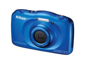 Nikon S33 Coolpix Shock & Waterproof Digital Camera (Blue) Nikon S33 Coolpix Shock & Waterproof Digital Camera (Blue)
