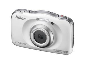 Nikon S33 Coolpix Shock & Waterproof Digital Camera (White) Nikon S33 Coolpix Shock & Waterproof Digital Camera (White)
