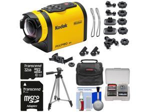 Kodak PixPro SP1 Video Action Camera Camcorder - Explorer Pack with 32GB Card + Case + Tripod + Kit Kodak PixPro SP1 Video Action Camera Camcorder - Explorer Pack with 32GB Card + Case + Tripod + Kit