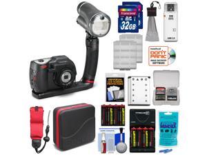 SeaLife DC1400 14MP HD Underwater Digital Camera Sea Dragon Pro Set & Flash with (2) 32GB Cards + Battery + Case + Accessory Kit SeaLife DC1400 14MP HD Underwater Digital Camera Sea Dragon Pro Set & Flash with (2) 32GB Cards + Battery + Case + Accessory Kit