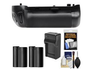 Vivitar MB-D16 Pro Series Multi-Power Battery Grip for Nikon D750 DSLR Camera with 2 Batteries & Charger + Kit Vivitar MB-D16 Pro Series Multi-Power Battery Grip for Nikon D750 DSLR Camera with 2 Batteries & Charger + Kit