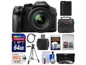 Panasonic Lumix DMC-FZ300 4K Wi-Fi Digital Camera with 64GB Card + Battery + Case + Tripod + 3 Filters + Kit Panasonic Lumix DMC-FZ300 4K Wi-Fi Digital Camera with 64GB Card + Battery + Case + Tripod + 3 Filters + Kit