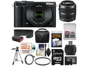 Nikon 1 J5 Wi-Fi Digital Camera & 10-30mm Lens (Black) with 30-110mm VR Lens + 32GB Card + Sling Strap + Case + Tripod + Filter + Kit Nikon 1 J5 Wi-Fi Digital Camera & 10-30mm Lens (Black) with 30-110mm VR Lens + 32GB Card + Sling Strap + Case + Tripod + Filter + Kit