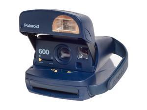 Polaroid 600 Round Instant Film Camera (Blue) - Refurbished by Impossible Polaroid 600 Round Instant Film Camera (Blue) - Refurbished by Impossible