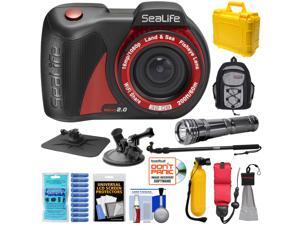 SeaLife Micro 2.0 32GB Wi-Fi Underwater Digital Camera with Suction Cup & Buoy Mount + Extension Pole + LED Torch + Backpack + Hard Case + Kit SeaLife Micro 2.0 32GB Wi-Fi Underwater Digital Camera with Suction Cup & Buoy Mount + Extension Pole + LED Torch + Backpack + Hard Case + Kit