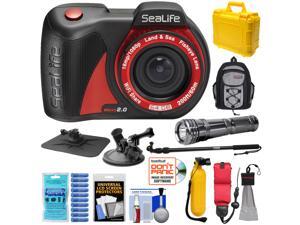 SeaLife Micro 2.0 64GB Wi-Fi Underwater Digital Camera with Suction Cup & Buoy Mount + Extension Pole + LED Torch + Backpack + Hard Case + Kit SeaLife Micro 2.0 64GB Wi-Fi Underwater Digital Camera with Suction Cup & Buoy Mount + Extension Pole + LED Torch + Backpack + Hard Case + Kit