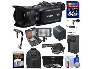 Canon Vixia HF G40 Wi-Fi 1080p HD Digital Video Camcorder with 64GB Card + Battery & Charger + Backpack + Stabilizer + LED Light + 2 Microphones Kit Canon Vixia HF G40 Wi-Fi 1080p HD Digital Video Camcorder with 64GB Card + Battery & Charger + Backpack + Stabilizer + LED Light + 2 Microphones Kit
