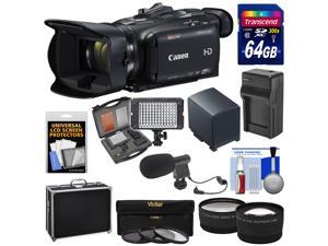 Canon Vixia HF G40 Wi-Fi 1080p HD Digital Video Camcorder with 64GB Card + Battery & Charger + Hard Case + LED + Microphone + Tele/Wide Lens Kit Canon Vixia HF G40 Wi-Fi 1080p HD Digital Video Camcorder with 64GB Card + Battery & Charger + Hard Case + LED + Microphone + Tele/Wide Lens Kit