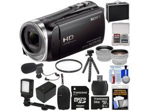 Sony Handycam HDR-CX455 8GB Wi-Fi HD Video Camera Camcorder with 64GB Card + Battery &Charger + Cases + Tripod + LED Light + Mic + Tele/Wide Lens Kit Sony Handycam HDR-CX455 8GB Wi-Fi HD Video Camera Camcorder with 64GB Card + Battery &Charger + Cases + Tripod + LED Light + Mic + Tele/Wide Lens Kit