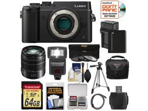 Panasonic Lumix DMC-GX8 4K Wi-Fi Digital Camera Body (Black) with 14-140mm Power OIS Lens + 64GB Card + Battery & Charger + Case + Flash + Tripod Kit Panasonic Lumix DMC-GX8 4K Wi-Fi Digital Camera Body (Black) with 14-140mm Power OIS Lens + 64GB Card + Battery & Charger + Case + Flash + Tripod Kit