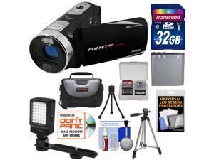 Bell & Howell Fun Flix DV50HD 1080p HD Video Camera Camcorder (Black) with 32GB Card + Battery + Case + Tripods + LED Video Light + Kit Bell & Howell Fun Flix DV50HD 1080p HD Video Camera Camcorder (Black) with 32GB Card + Battery + Case + Tripods + LED Video Light + Kit