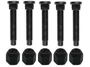 Moroso 46480 Press-In Wheel Stud & Lug Nut Kit Moroso 46480 Press-In Wheel Stud & Lug Nut Kit