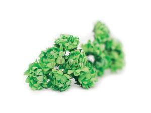 Vintage Tinsel Dahlias 10/Pkg-Green Vintage Tinsel Dahlias 10/Pkg-Green