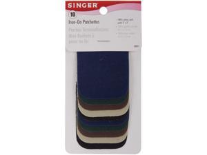 Singer Patch Dark 10Ct 2X3 2901-1038 Singer Patch Dark 10Ct 2X3 2901-1038