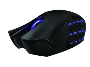 Razer Naga Epic Rechargable Wireless MMO PC Gaming Mouse, MIB Razer Naga Epic Rechargable Wireless MMO PC Gaming Mouse, MIB