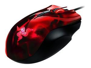 Razer Naga Hex MOBA PC Gaming Mouse - Red Razer Naga Hex MOBA PC Gaming Mouse - Red