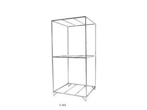 Topline C453 Chrome 56" 3 Tier Wheel Rack Topline C453 Chrome 56" 3 Tier Wheel Rack