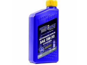 Royal Purple 01530 SAE Multi-Grade Synthetic Motor Oil 5W30 1 Quart Royal Purple 01530 SAE Multi-Grade Synthetic Motor Oil 5W30 1 Quart