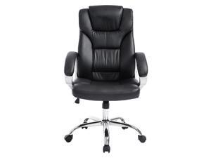 Baymate High-Back Black Swivel Adjustable Computer Office Task Chair with Adjustable Lumbar Support Baymate High-Back Black Swivel Adjustable Computer Office Task Chair with Adjustable Lumbar Support