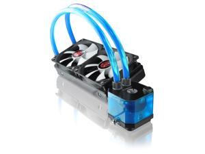 RAIJINTEK TRITON BLUE v02, All-In-One Liquid CPU Cooler with New Pump, Water Block and Tank Design, 2* 12025 Fan, 240mm radiator, 2 LED Light, Fan Controller, Solid Mounting Kit and Installation RAIJINTEK TRITON BLUE v02, All-In-One Liquid CPU Cooler with New Pump, Water Block and Tank Design, 2* 12025 Fan, 240mm radiator, 2 LED Light, Fan Controller, Solid Mounting Kit and Installation