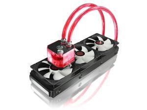RAIJINTEK TRITON 360 RED, All-In-One Open Loop Liquid CPU Cooler - New Pump & Water Block & Tank Design, 3* 12025 PWM Fans, 2 LED Light, Solid Mounting Kits and Sturdy Installation for Intel & AMD CPU RAIJINTEK TRITON 360 RED, All-In-One Open Loop Liquid CPU Cooler - New Pump & Water Block & Tank Design, 3* 12025 PWM Fans, 2 LED Light, Solid Mounting Kits and Sturdy Installation for Intel & AMD CPU