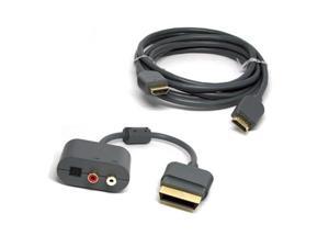Grey HDMI HD AV Cable+Optical RCA Audio Adapter Replacement for Xbox 360 Grey HDMI HD AV Cable+Optical RCA Audio Adapter Replacement for Xbox 360