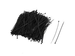 1000Pcs 110mm x 2 mm Self Locking Wire Cable Zip Tie 4.3" BLACK Plastic Cable 1000Pcs 110mm x 2 mm Self Locking Wire Cable Zip Tie 4.3" BLACK Plastic Cable