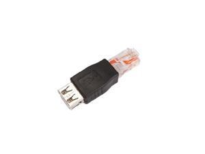 Female USB A to Male Ethernet RJ45 Plug Adapter New Female USB A to Male Ethernet RJ45 Plug Adapter New