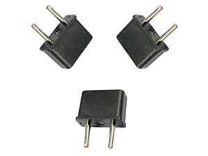New Plug Adapter for American to European Outlet-Set of 3 USA EUROPE ASIA ROUND New Plug Adapter for American to European Outlet-Set of 3 USA EUROPE ASIA ROUND