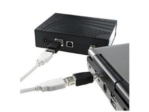 2 x USB Type A to RJ45 Adapter F/M, Black 2 x USB Type A to RJ45 Adapter F/M, Black