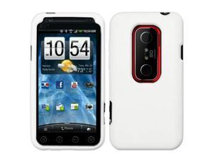 White Silicone Case / Skin / Cover for HTC EVO 3D / Evo V 4G White Silicone Case / Skin / Cover for HTC EVO 3D / Evo V 4G