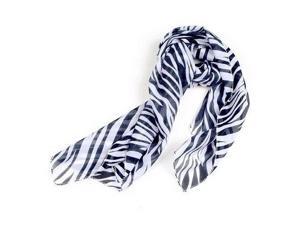 Black/White Chiffon Zebra Strips Striped Women Shawl Scarves Wrap Pashmina Gift Black/White Chiffon Zebra Strips Striped Women Shawl Scarves Wrap Pashmina Gift