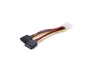 2-Port SATA Splitter Power Cable (2 x 15-Pin) 2-Port SATA Splitter Power Cable (2 x 15-Pin)