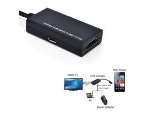 New MHL Micro USB to HDMI Adapter HDTV AV Cable for Galaxy S2 Note M8 New MHL Micro USB to HDMI Adapter HDTV AV Cable for Galaxy S2 Note M8
