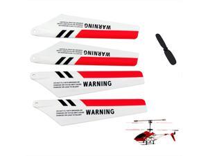 4 x Red Blades Syma S107 S107G Gyro Remote Control Helicopter Spares Repair Set 4 x Red Blades Syma S107 S107G Gyro Remote Control Helicopter Spares Repair Set