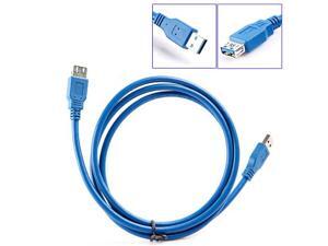 1.5m/5ft USB 3.0 A Male to Female Extension Data Sync Cable Cord 5Gbps 1.5m/5ft USB 3.0 A Male to Female Extension Data Sync Cable Cord 5Gbps