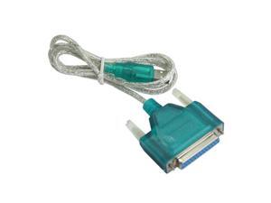 New 3.6FT USB to 25 PIN DB25 Female PARALLEL PRINTER Adapter Port Cable PC New 3.6FT USB to 25 PIN DB25 Female PARALLEL PRINTER Adapter Port Cable PC