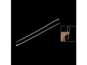 500 Pcs 190mm x 3mm Self Locking Wire Cable Zip Tie 7.5" White 500 Pcs 190mm x 3mm Self Locking Wire Cable Zip Tie 7.5" White