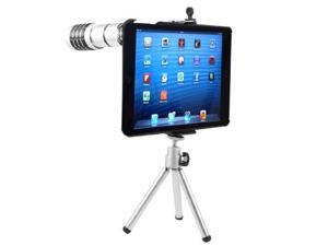 12X Zoom Telephoto Lens Camera Telescope + Telescopic Tripod + Case for iPad Mini 12X Zoom Telephoto Lens Camera Telescope + Telescopic Tripod + Case for iPad Mini