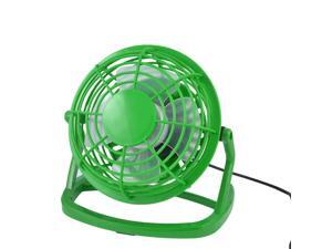 360 Degree Rotation LapTop PC Cool Cooler Green Plastic Desk Mini USB Fan 4" 360 Degree Rotation LapTop PC Cool Cooler Green Plastic Desk Mini USB Fan 4"