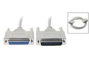 Male to Female 25 Pin Parallel DB25 Printer Cable 2.7M Male to Female 25 Pin Parallel DB25 Printer Cable 2.7M