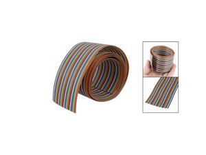 1M Long 2" Width 40 Pin Colorful Flexible Flat Ribbon Cable 1M Long 2" Width 40 Pin Colorful Flexible Flat Ribbon Cable