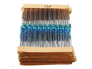 (110M)ohm 640 Pcs 64 Value 1/4W 0.25W 1% Metal Film Resistors Assortment Kit (110M)ohm 640 Pcs 64 Value 1/4W 0.25W 1% Metal Film Resistors Assortment Kit