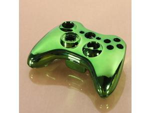 Green Chrome Custom Wireless Controller Replacement Shell Case Kit for Xbox 360 Green Chrome Custom Wireless Controller Replacement Shell Case Kit for Xbox 360