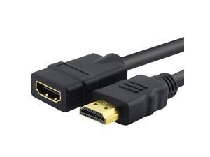 6-Feet HDMI 1.3 M/F Gold Extension Cable Link for HDTV 6-Feet HDMI 1.3 M/F Gold Extension Cable Link for HDTV