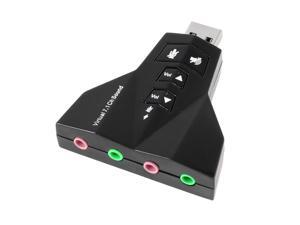 3.5mm Plug USB 2.0 to 3D Virtual Audio Sound Card Adapter 7.1 CH 3.5mm Plug USB 2.0 to 3D Virtual Audio Sound Card Adapter 7.1 CH