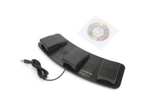 FS3-P USB Triple Foot Switch Pedal Control Keyboard Mouse Plastic FS3-P USB Triple Foot Switch Pedal Control Keyboard Mouse Plastic