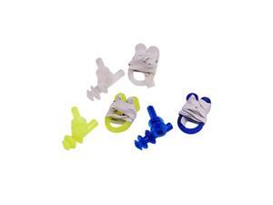 12 Pcs Plastic Nose Clip + Ear plug Set for Swimming 12 Pcs Plastic Nose Clip + Ear plug Set for Swimming